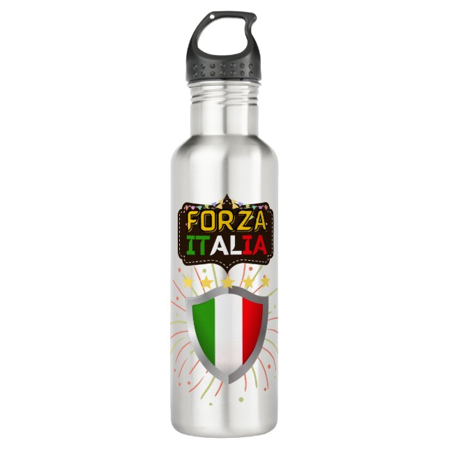 Bouteille D'eau Forza Italia (Devant)