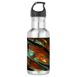 Bouteille D'eau Fractionner l'art Abstrait