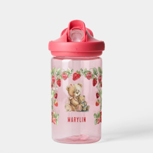 Bouteille D'eau Fraise et ours