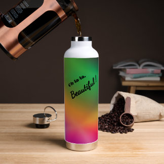 Bouteille D'eau Framboise Melon Personnalisé