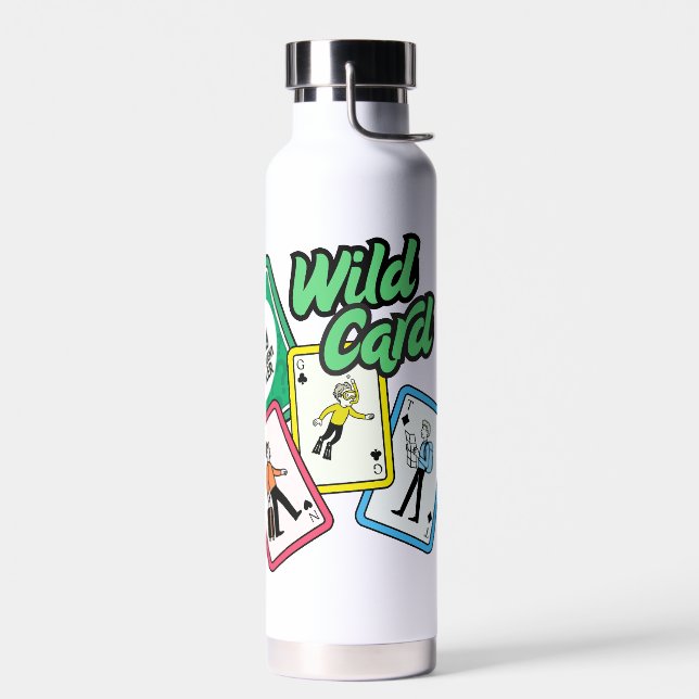 Bouteille d'eau Frequent Miler Wild Card Challenge (Gauche)