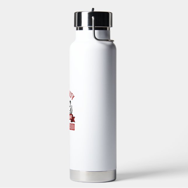 Bouteille D'eau Friandise d'Halloween Coupable Design de Citrouill (Gym)