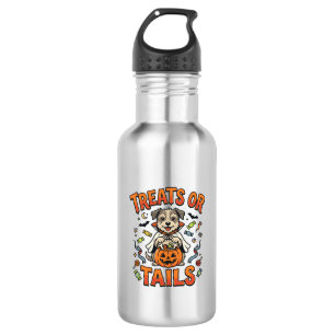 Bouteille D'eau Friandises pour chien de Halloween méfaits
