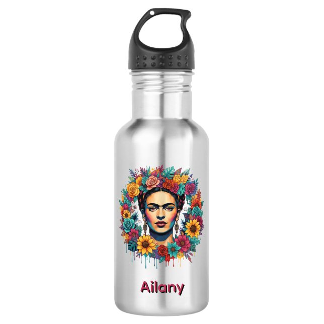 Bouteille D'eau Frida Kahlo (Devant)