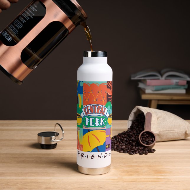 Bouteille D'eau FRIENDS™ | Central Perk Graphique Vibrant (Gym)