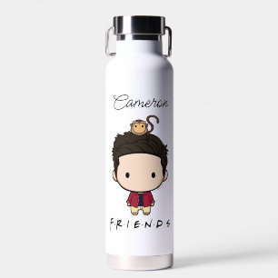 Bouteille D'eau FRIENDS™ Ross Chibi Ajoutez Votre Nom