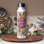 Bouteille D'eau Fun Floral Clucker Pas Aujourd'Hui Poulet<br><div class="desc">Bouteille D'Eau De Poulet.</div>