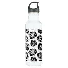 Funky Black et blanc floral