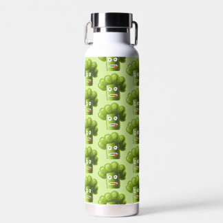Bouteille D'eau Funny Broccoli Motif Vert végétarien végétarien vé