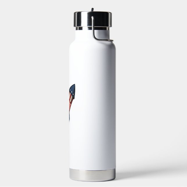 Bouteille D'eau Fusée Patriot 4 juillet Conception de feux d'artif (Gym)