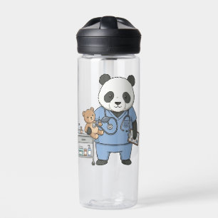 Bouteille D'eau Futur infirmier Panda : étudiant en médecine adora