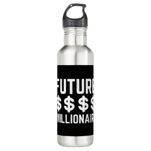 Bouteille D'eau Future Millionaire