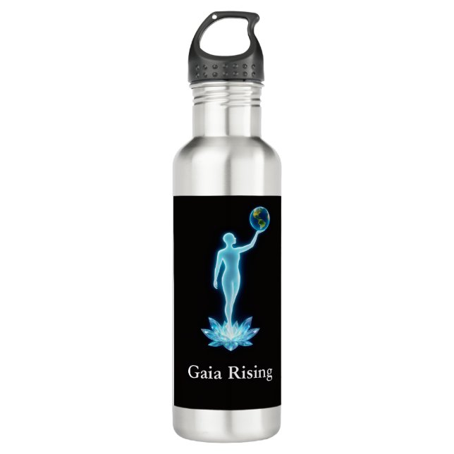 Bouteille D'eau Gaia Rising Stainless Steel Waterbottle (Devant)