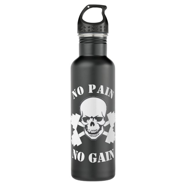 BOUTEILLE D'EAU GAIN NO PAIN (Devant)