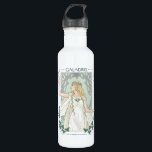 Bouteille D'eau Galadriel Light of Valinor Graphic<br><div class="desc">Step into the radiant grace of Middle-Earth™ with this exquisite Lord of the Rings™ design inspired by Galadriel™. Illustrated in an elegant, Art Nouveau–inspired style, she stands poised and luminous, holding a phial of the Light of Valinor with serene strength and quiet authority. Flowing golden hair, delicate Elven adornments, and...</div>