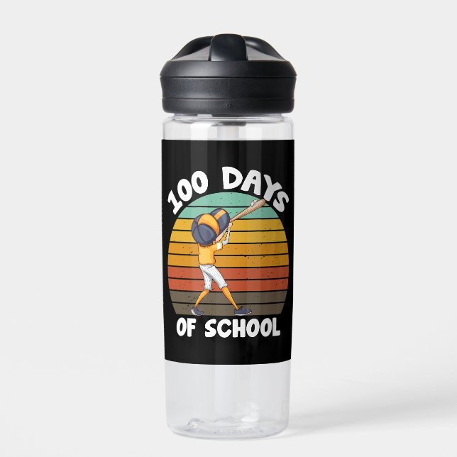 Bouteille D'eau Garçons 100 jours d'école Baseball 100e jour (Extérieur)