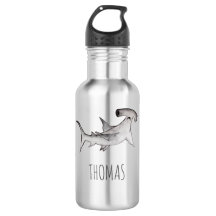 Garçons Cute Grey Ocean Kids Hammerhead Shark Scho