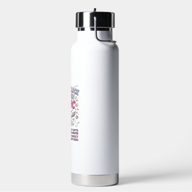 Bouteille D'eau Garde du Royaume Licorne Conception Vectorielle Ad (Gym)