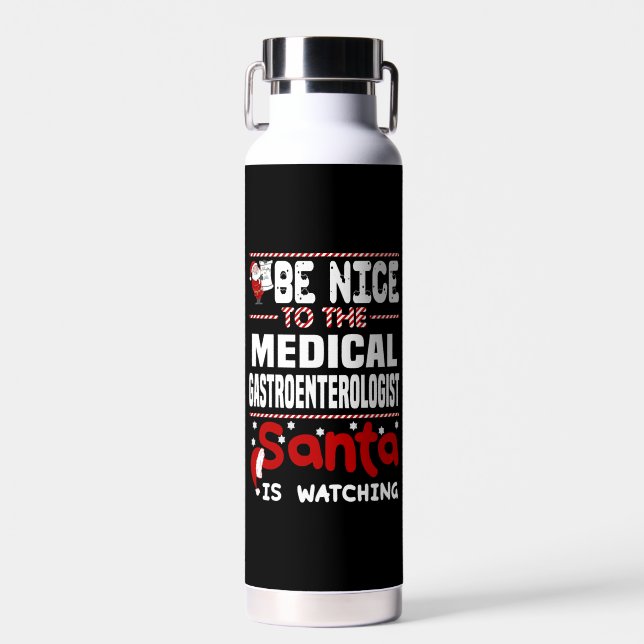 Bouteille D'eau Gastroentérologue Médicale (Avant)