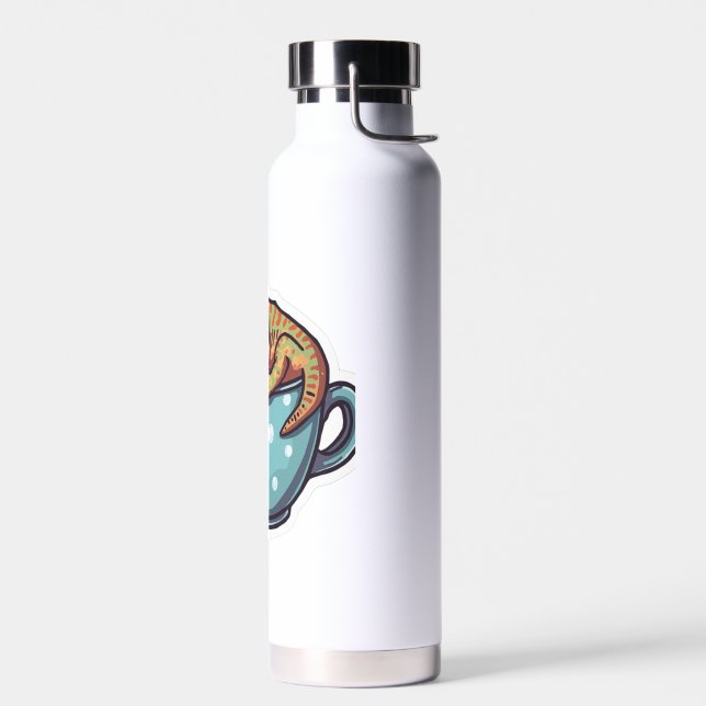 Bouteille D'eau Gecko endormi (Gauche)