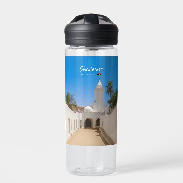 Bouteille D'eau Ghadames, Libye - Mosquée Blanche CamelBak Eddy (Extérieur)
