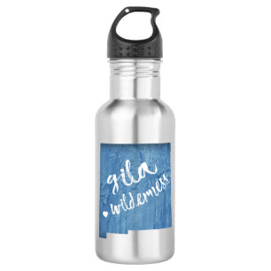 Bouteille D'eau Gila Wilderness Nouveau-Mexique Grain de bois