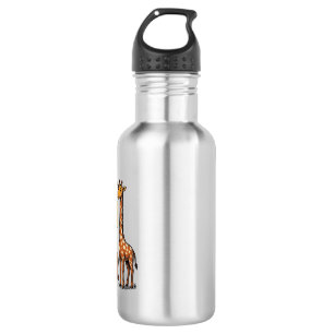 Bouteille D'eau Girafe La Foi Sur La Peur Chemise Vintage Chrétien