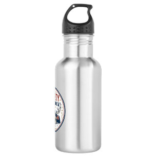 Bouteille D'eau Gîte de chasse de la liberté Patriotique Patriotiq