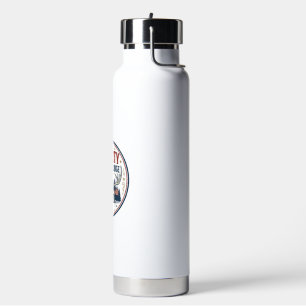 Bouteille D'eau Gîte de chasse Liberté Patriotique Patriotique Cha