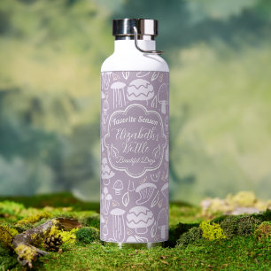 Bouteille D'eau Glacière de crème grise de champignons
