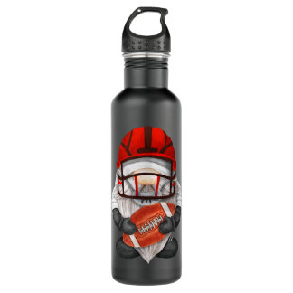 Bouteille D'eau Gnome De Football Avec Casque Rouge Pour Football
