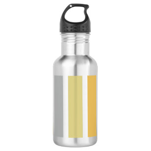 Bouteille D'eau Gold Silver Bronze Metal Hues