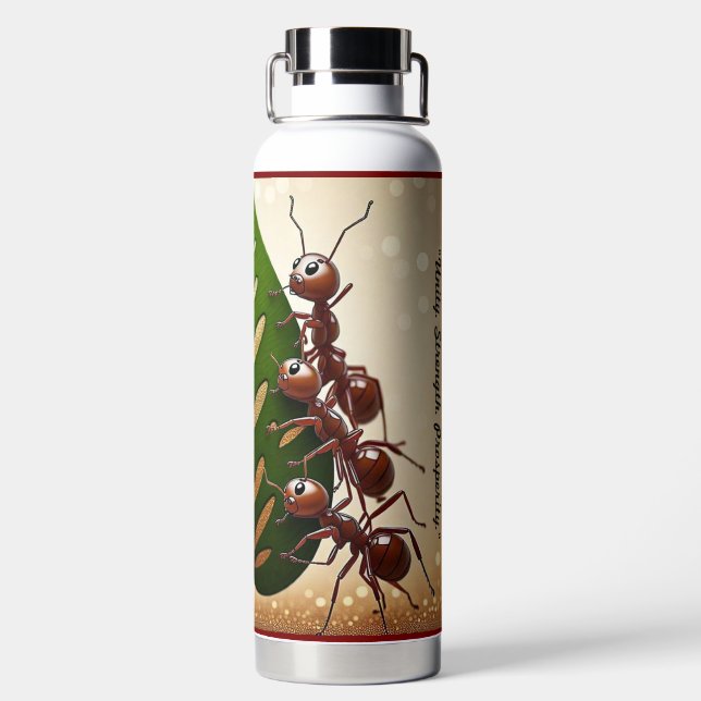 Bouteille D'eau "Golden Teamwork" (Plage)