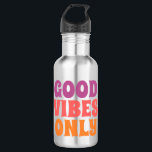Bouteille d'eau "Good Vibes Only" - Hydratation Mo<br><div class="desc">Bouteille d'eau "Good Vibes Only" - Suivi de motivation pour une énergie positive et un bien-être quotidien</div>