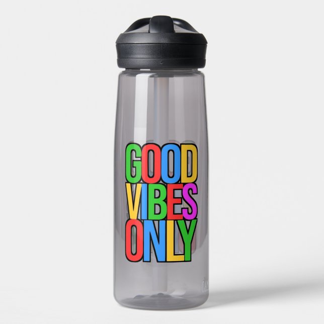 Bouteille D'eau Good Vibes uniquement-45365 (Avant)