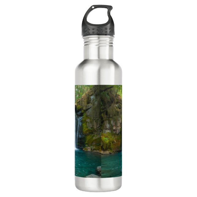 Bouteille D'eau Gorman Falls Hiking Water Bottle Outdoor Adventure (Devant)