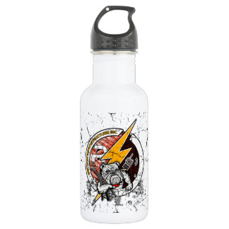 BOUTEILLE D'EAU GOURDE ACIER INFRA BLANC