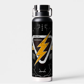 BOUTEILLE D'EAU GOURDE ACIER LUXE NRJ 2025