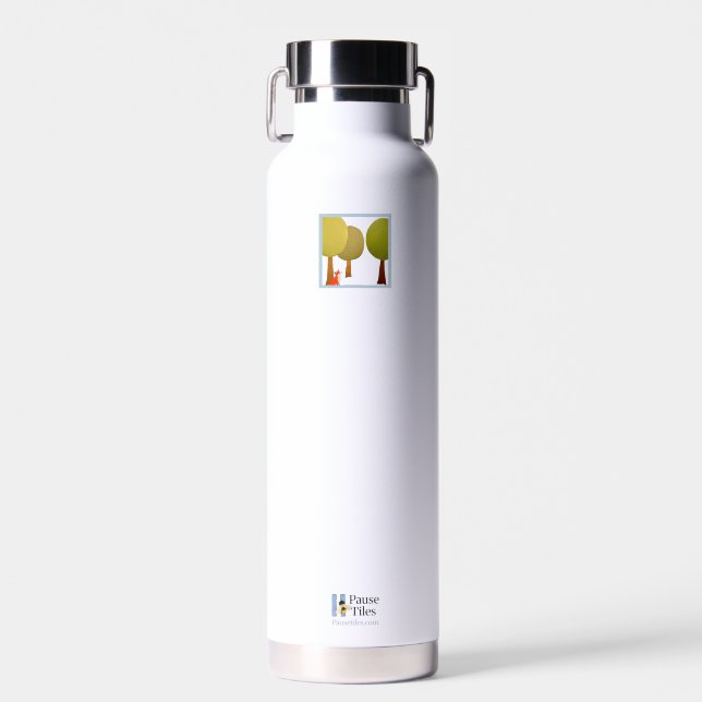 Bouteille D'eau Gourde Fox in the Woods 22oz (Avant)