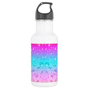 Bouteille D'eau Gradier les gouttelettes d'eau