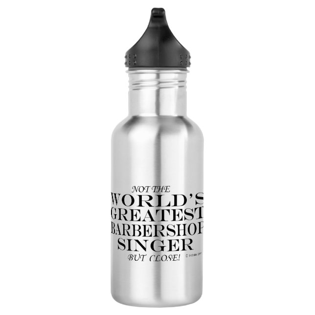 Bouteille D'eau Grand Joueur Chanteur Barbershop Fermer inoxydable (Droite)