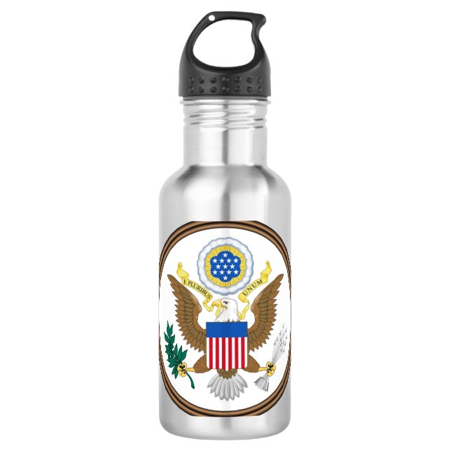 Bouteille D'eau grand sceau des États-Unis (Devant)