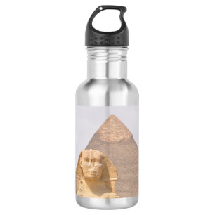 Bouteille D'eau Grande Pyramide de Gizeh Égypte Sphinx Monument Dé