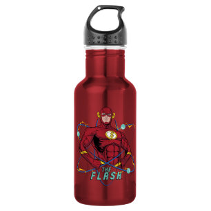 Bouteille D'eau Graphique atomique Flash de dessin