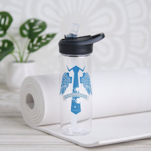 Bouteille D'eau Graphique de citation de Cravate de Castiel surnat
