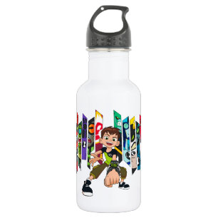 Bouteille D'eau Graphique de collection d'Aliens Ben 10