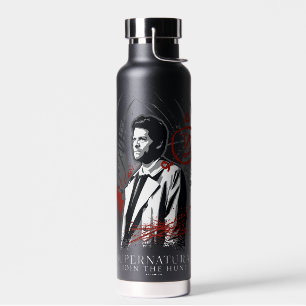 Bouteille D'eau Graphique de graffiti de Castiel surnaturel