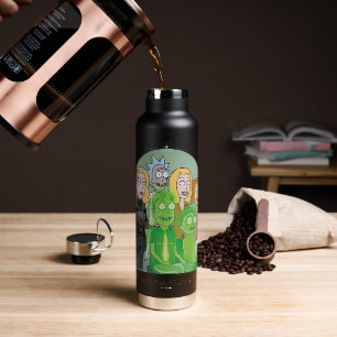 Bouteille D'eau Graphique de la famille Rick et Morty