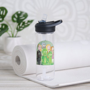 Bouteille D'eau Graphique de la famille Rick et Morty