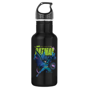 Bouteille D'eau Graphique de ville de Batman "Posséder votre puiss